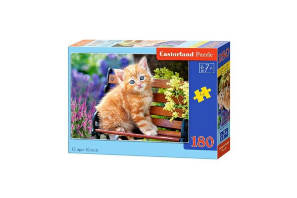 puzzle castorland ginger kitten 180 piese 1