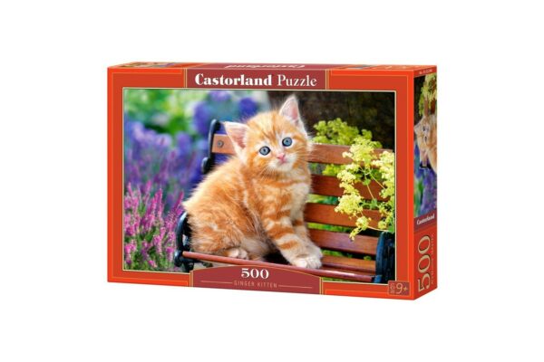 puzzle castorland ginger kitten 500 piese 1