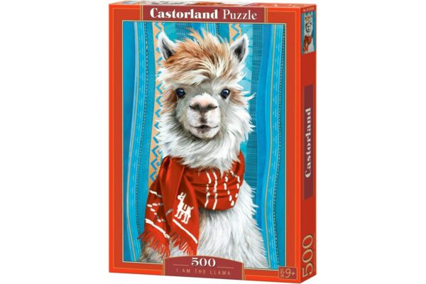 puzzle castorland i am the llama 500 piese 53308 1