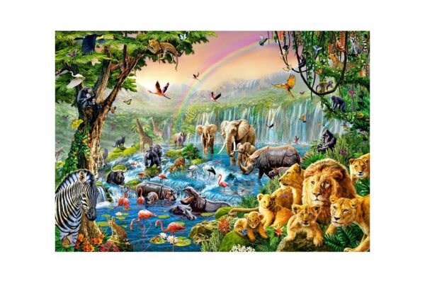 puzzle castorland jungle river 500 piese