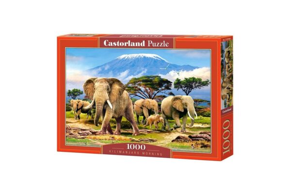 puzzle castorland kilimanjaro morning 1000 piese 1