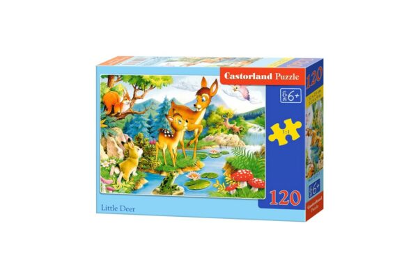 puzzle castorland little deer 120 piese 1