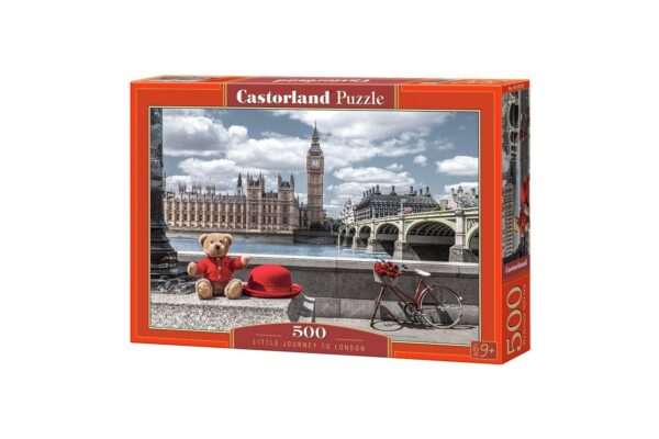 puzzle castorland little journey to london 500 piese 53315 1