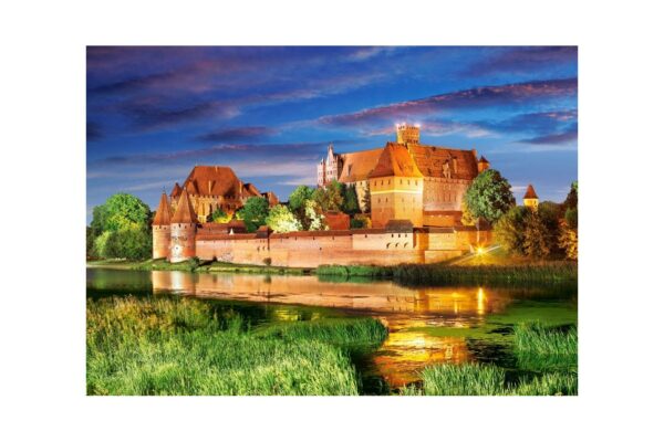 puzzle castorland malbork castle poland 1000 piese