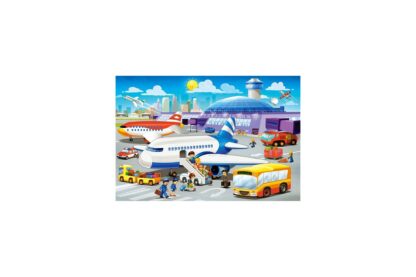 puzzle castorland maxi a day at the airport 40 piese