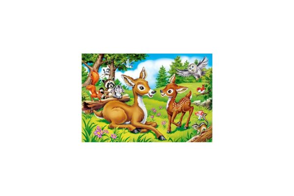 puzzle castorland maxi dear little deer 40 piese