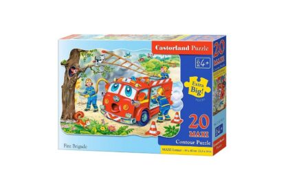 puzzle castorland maxi fire brigade 20 piese 1