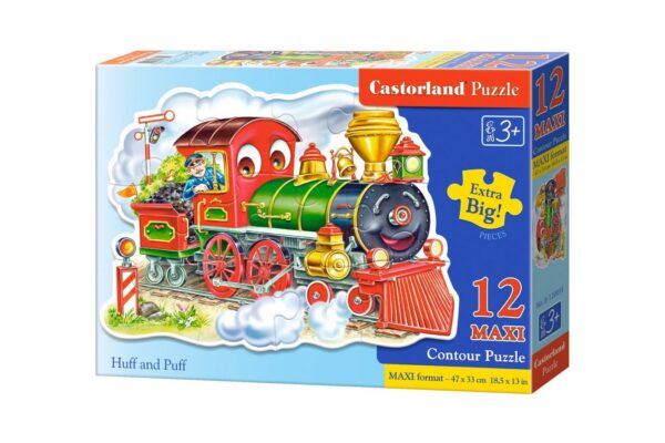 puzzle castorland maxi huff and puff 12 piese 1