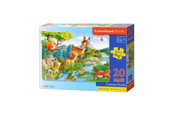 puzzle castorland maxi little deer 20 piese 1