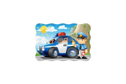 puzzle castorland maxi police patrol 20 piese