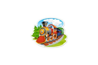 puzzle castorland midi steam train 15 piese