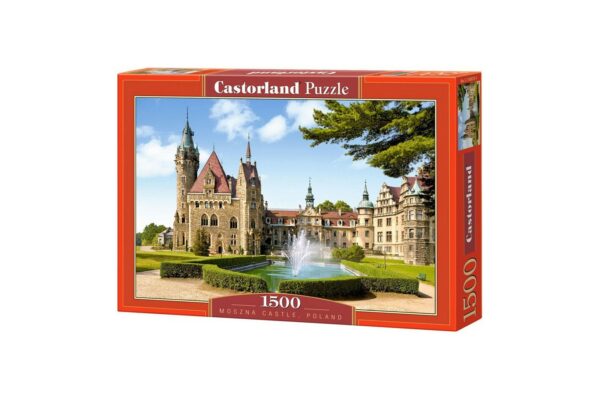 puzzle castorland moszna castlle poland 1500 piese 1