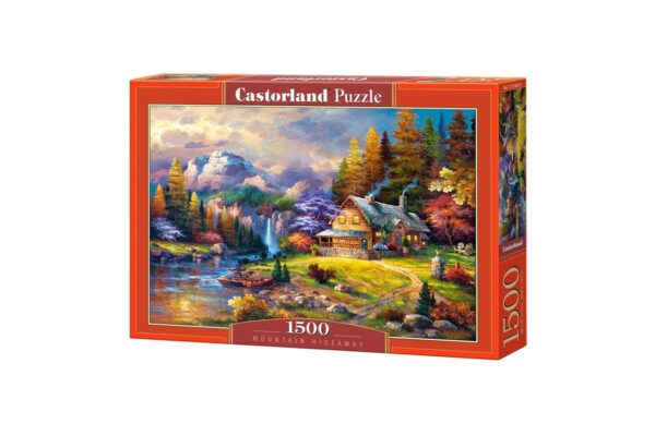 puzzle castorland mountain hideaway 1500 piese 1