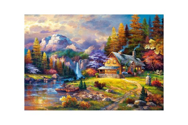 puzzle castorland mountain hideaway 1500 piese