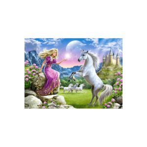 Puzzle Castorland - My Friend Unicorn, 180 Piese