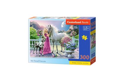 puzzle castorland my friend unicorn 300 piese 1