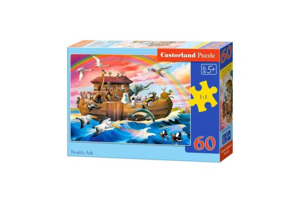 puzzle castorland noah s ark 60 piese 066186 1