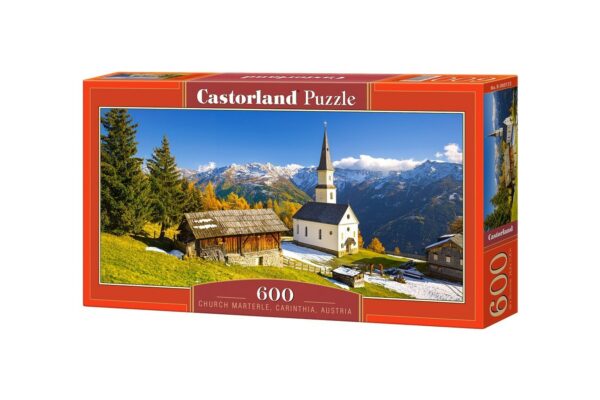 puzzle castorland panoramic church marterle 600 piese 1
