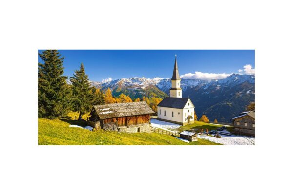 puzzle castorland panoramic church marterle 600 piese