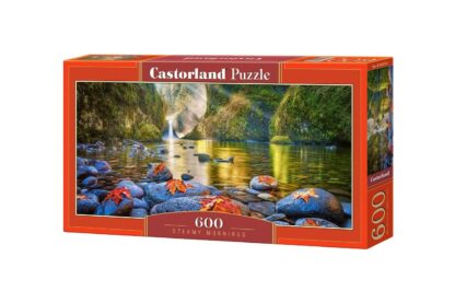 puzzle castorland panoramic steamy mornings 600 piese 1