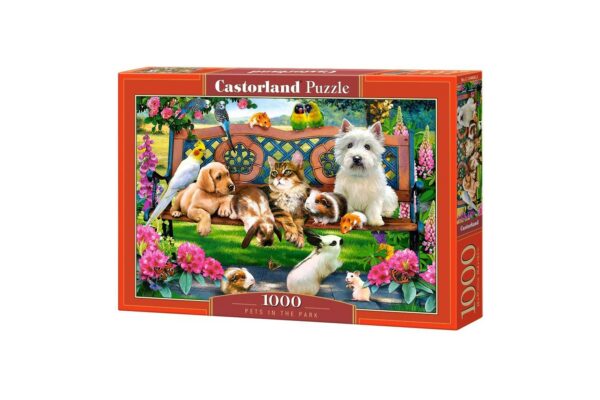 puzzle castorland pets in the park 1000 piese 104406 1