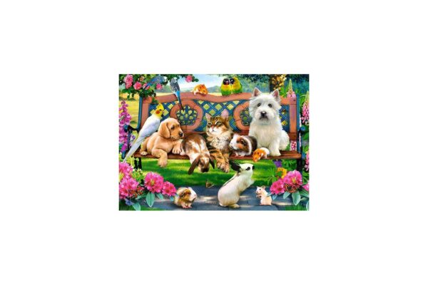 puzzle castorland pets in the park 180 piese 018444