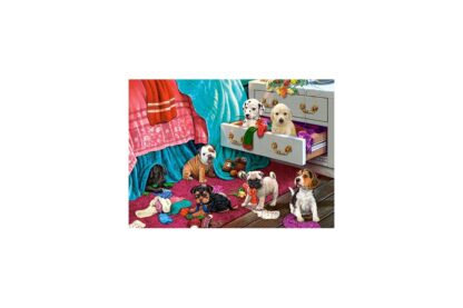 puzzle castorland puppies in the garden 300 piese 030392