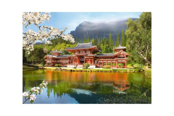 puzzle castorland replica of the old byodoin temple 1000 piese