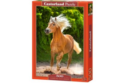 puzzle castorland running haflinger 500 piese 52981 1