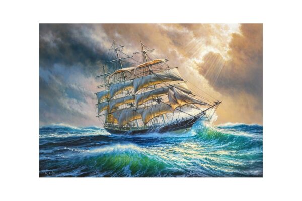 puzzle castorland sailing against all odds 1000 piese 104529