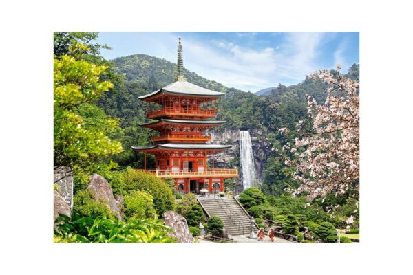 puzzle castorland seiganto ji temple japan 1000 piese