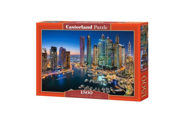 puzzle castorland skyscrapers of dubai 1500 piese 151813 1