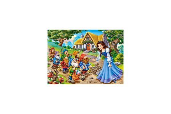 puzzle castorland snow white and the seven dwarfs 120 piese