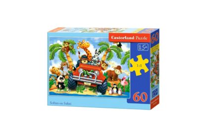 puzzle castorland softies of safari 60 piese 1