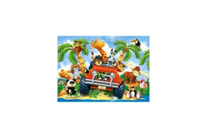 puzzle castorland softies of safari 60 piese