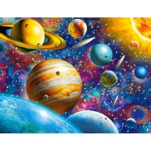 Puzzle Castorland - Solar System Odyssey, 1.000 piese (104314)