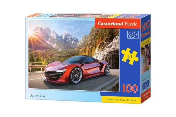 puzzle castorland sports car 100 piese 111107