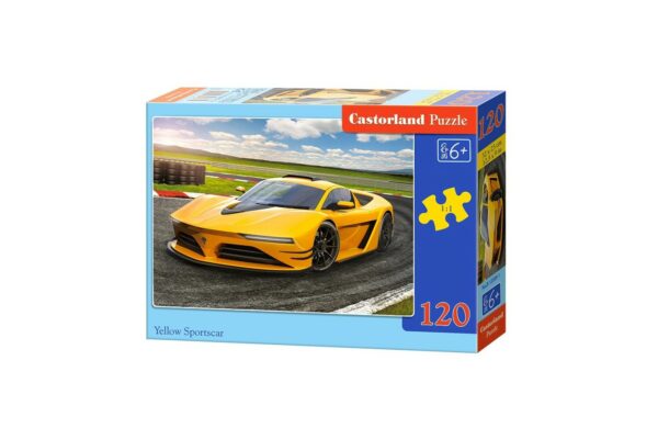 puzzle castorland sportscar 120 piese 13500 1