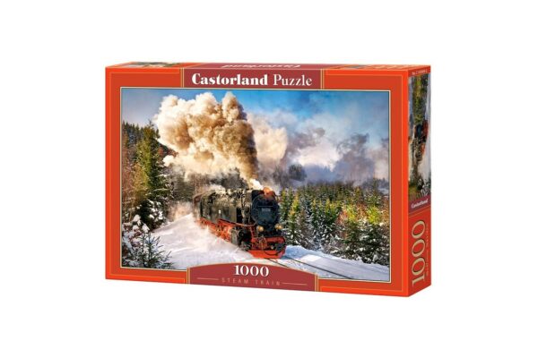 puzzle castorland steam train 1000 piese 1