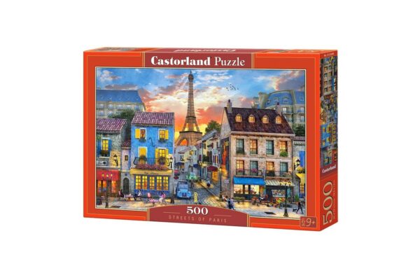 puzzle castorland streets of paris 500 piese 1