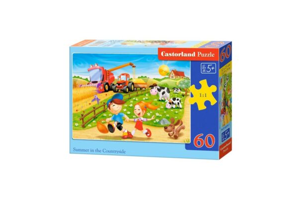 puzzle castorland summer in the countryside 60 piese 1