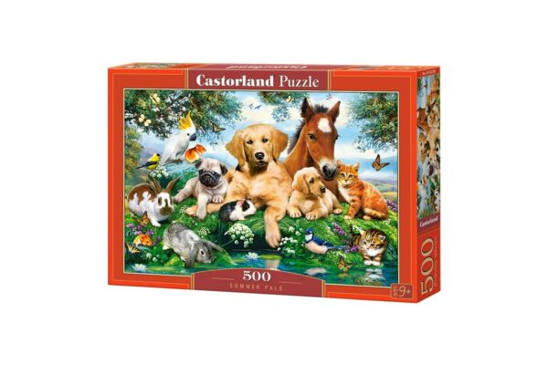 puzzle castorland summer pals 500 piese 53230 1
