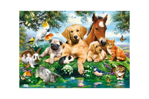 puzzle castorland summer pals 500 piese 53230