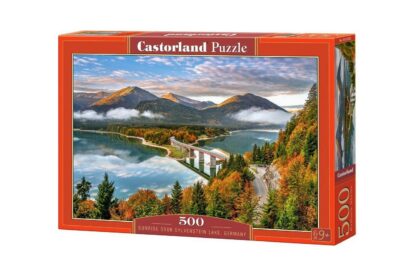 puzzle castorland sylvenstein lake allemagne 500 piese 53353 1