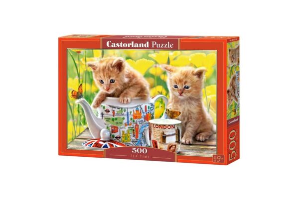 puzzle castorland tea time 500 piese 1