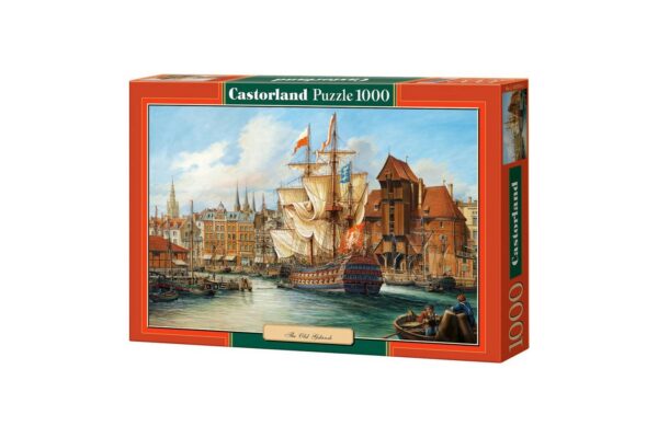 Puzzle Castorland - The Old Gdansk, 1000 piese - imagine 2