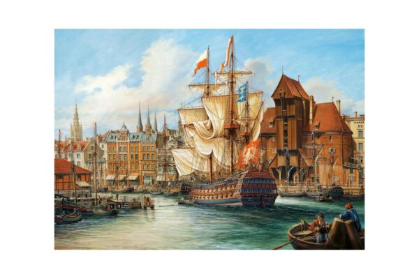 Puzzle Castorland - The Old Gdansk, 1000 piese