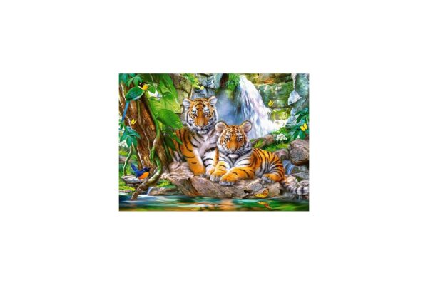 puzzle castorland tiger falls 300 piese 030385