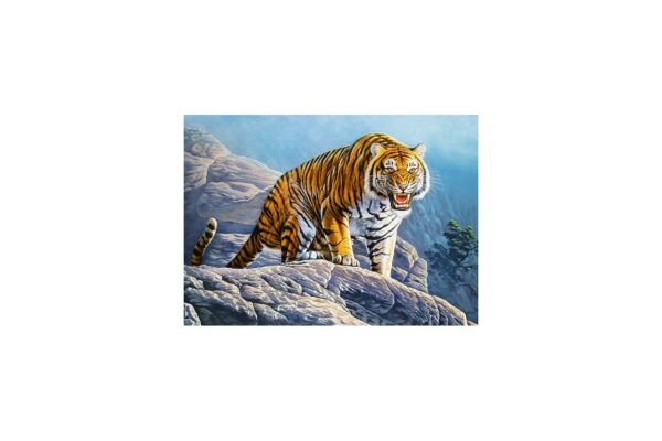 puzzle castorland tiger on the rock 180 piese 018451