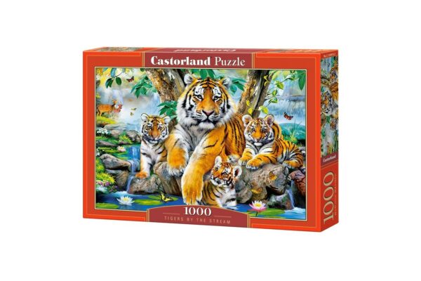 puzzle castorland tigers by the stream 1000 piese 104413 1